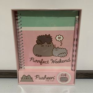 Pusheen The Cat ‘Purrfect Weekend’ Stationery Set-NIB